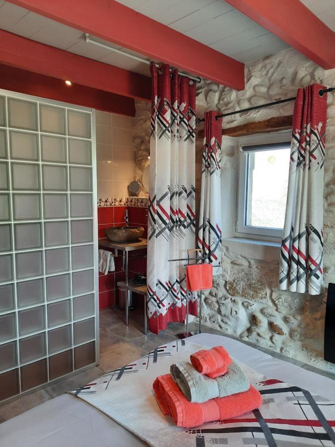 L'Echappee Tremoussante Bed & Breakfast Saint-Barthelemy-de-Vals Exterior photo